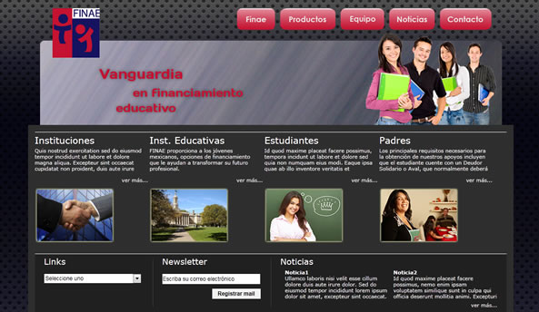 Finae web design
