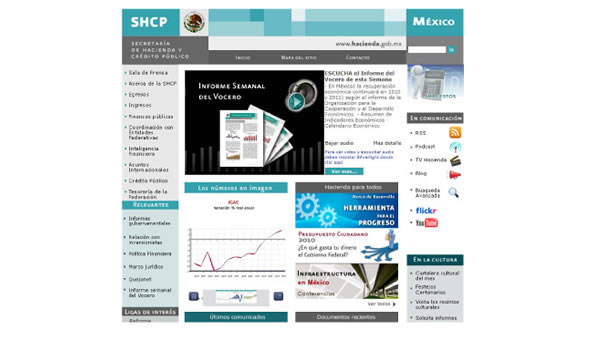 Public Credit web design