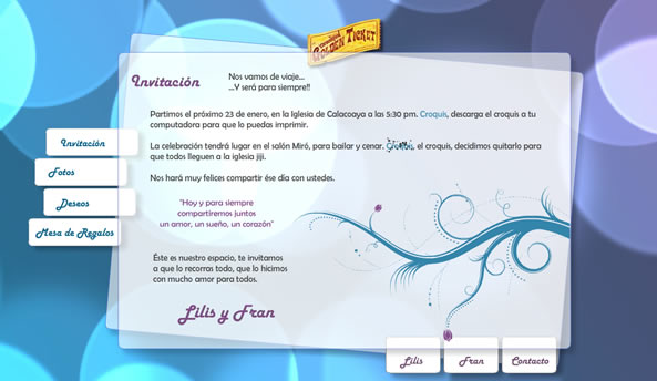 Lilis y fran web design