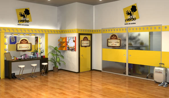 Seña y Verbo web design
